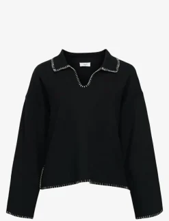 Object OBJREYNARD LS V-NECK STICH PULLOVER DIV - Stickat|Kvinnor Stickat