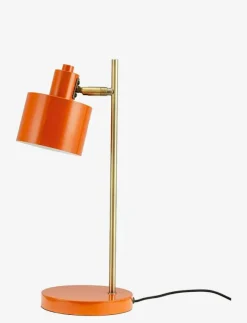 Dyberg Larsen Lampor|Ocean orange/ messing bordlampe - Bordslampor