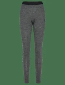 Kvinnor Odlo Underställ|Underställ|Bl Bottom Long Natural Performance Pw 150 - Underställsbyxor