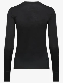 Kvinnor Odlo Underställ|Underställ|Bl Top Crew Neck L/S Merino 200 - Underställströjor