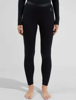 Kvinnor Odlo Underställ|Underställ|Merino 200 Bl Bottom Long - Underställsbyxor