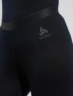 Kvinnor Odlo Underställ|Underställ|Merino 200 Bl Bottom Long - Underställsbyxor