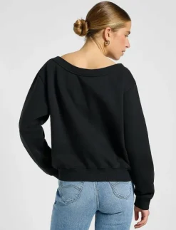 Lee Jeans OFF SHOULDER SWS - Sweatshirts|Kvinnor Sweatshirts