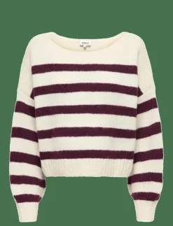Kvinnor Only Maternity Mammakläder|OLMAYA LIFE L/S BOATNECK PULL KNT - Stickat