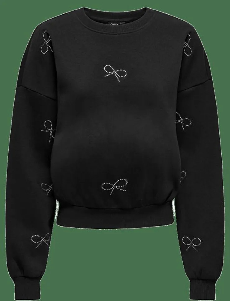 Only Maternity OLMBERIT L/S O-NECK SWT - Sweatshirts|Barn Överdelar