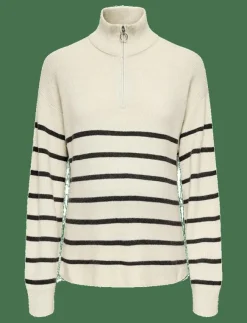 Only Maternity OLMIBI L/S HIGHNECK ZIP PULLOVER KNT - Stickat|Kvinnor Mammakläder