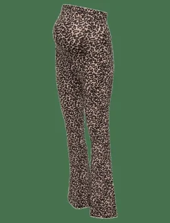 Only Maternity OLMLOVELY LEO FLARED PANT JRS - Utsvängda byxor|Kvinnor Mammakläder