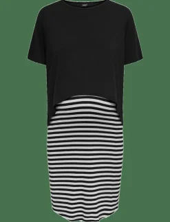 Only Maternity OLMOLINE S/S O-NECK NURSI DRESS JRS NOOS - Korta klänningar|Kvinnor Mammakläder