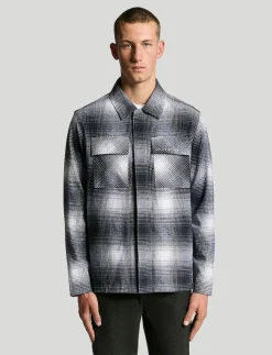 Lyle & Scott Overshirts|Ombre Check Overshirt - Jackor & rockar