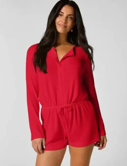 Hunkemöller ONESIE SHORT JERSEY RIB - Shorts|Kvinnor Pyjamas & Loungewear