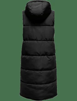 Kvinnor ONLY Västar|ONLALINA LONG WAISTCOAT OTW NOOS - Vadderade västar