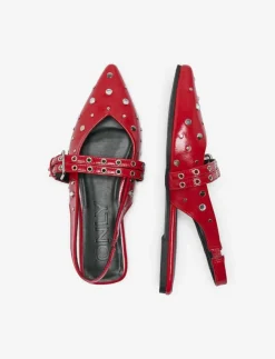 ONLY ONLAURA-5 PU SLINGBACK BUCKLE BALLARINA - Platta slingbacks|Kvinnor Slingbacks