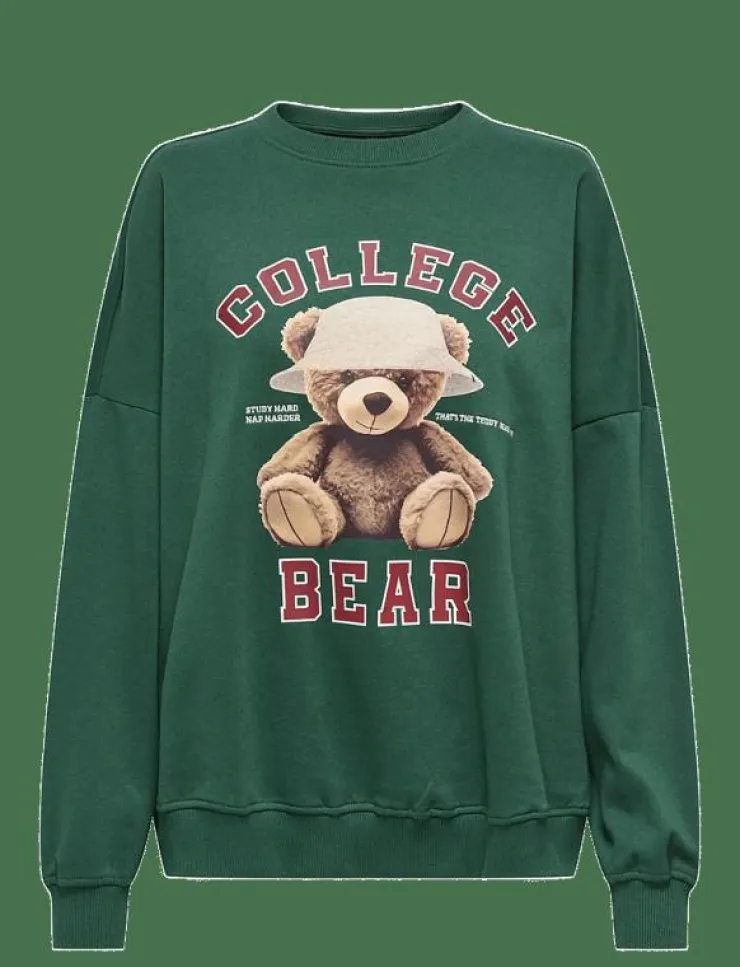 ONLY ONLBILA L/S BEAR O-NECK SWT - Sweatshirts|Kvinnor Sweatshirts