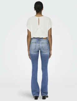 ONLY ONLBLUSH MID FLARED DNM TAI467 NOOS - Utsvängda jeans|Kvinnor Denimkläder|Jeans