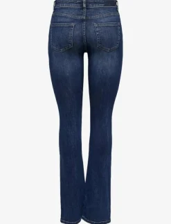 Kvinnor ONLY Denimkläder|Jeans|ONLBLUSH MID FLARED DNM TAI021 NOOS - Utsvängda jeans