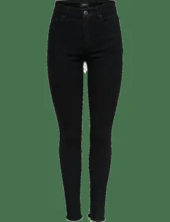 Kvinnor ONLY Kläder|Jeans|ONLBLUSH MID SK ANK RW DNM REA2343 NOOS - Skinny Jeans