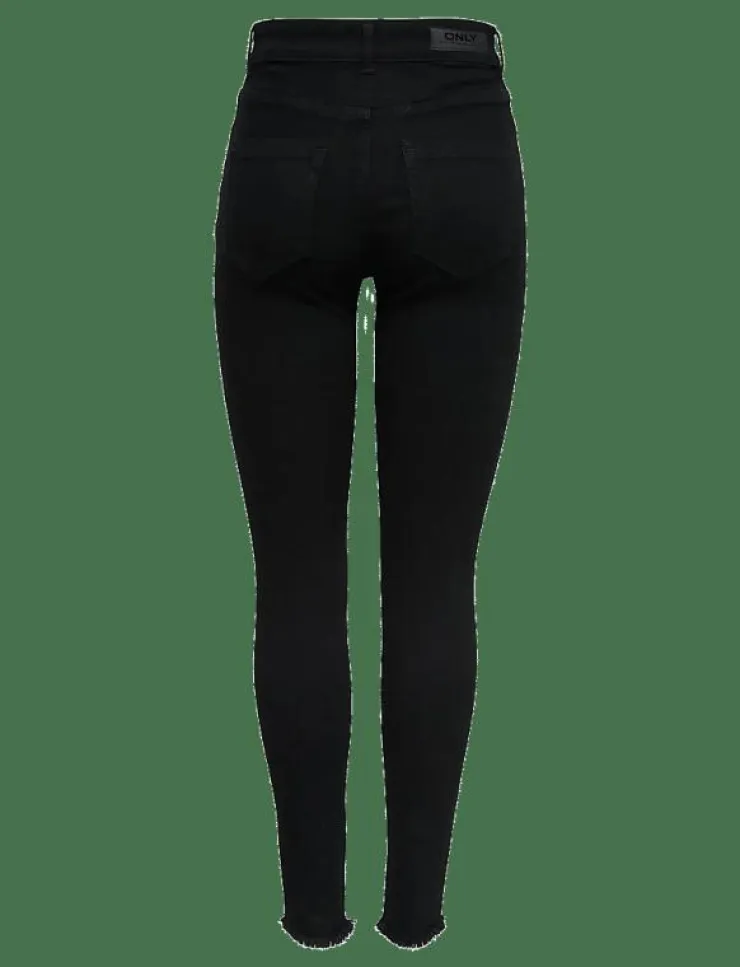 Kvinnor ONLY Kläder|Jeans|ONLBLUSH MID SK ANK RW DNM REA2343 NOOS - Skinny Jeans
