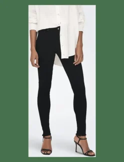 Kvinnor ONLY Kläder|Jeans|ONLBLUSH MID SK ANK RW DNM REA2343 NOOS - Skinny Jeans