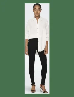 Kvinnor ONLY Kläder|Jeans|ONLBLUSH MID SK ANK RW DNM REA2343 NOOS - Skinny Jeans