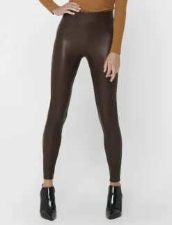 ONLY ONLCOOL COATED LEGGING NOOS JRS - Leggings & Tights|Kvinnor Leggings & Tights