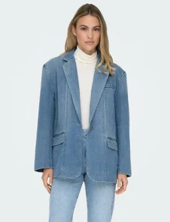 Kvinnor ONLY Kavajer|ONLCORY LS DNM BLAZER GUA - Enkelknäppta kavajer
