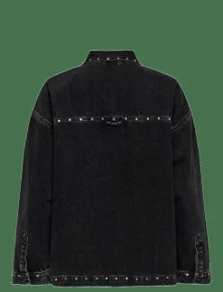 ONLY ONLEMMIE L/S STUDDED DNM SHIRT AZG - Jeansskjortor|Kvinnor Denimkläder|Overshirts