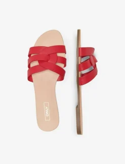 ONLY ONLFELI-4 PU SLIP ON SANDAL NOOS - Sandaler|Kvinnor Sandaler