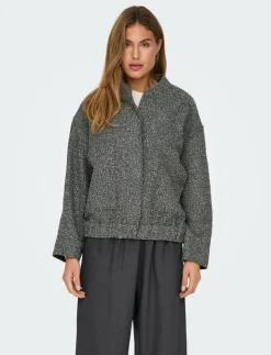 ONLY ONLGAIA BOUCLE BOMBER CC OTW - Bomber jackor|Kvinnor Jackor & Kappor