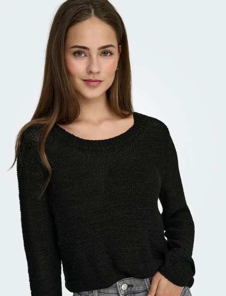 Kvinnor ONLY Kläder|ONLGEENA XO L/S PULLOVER KNT NOOS - Tröjor