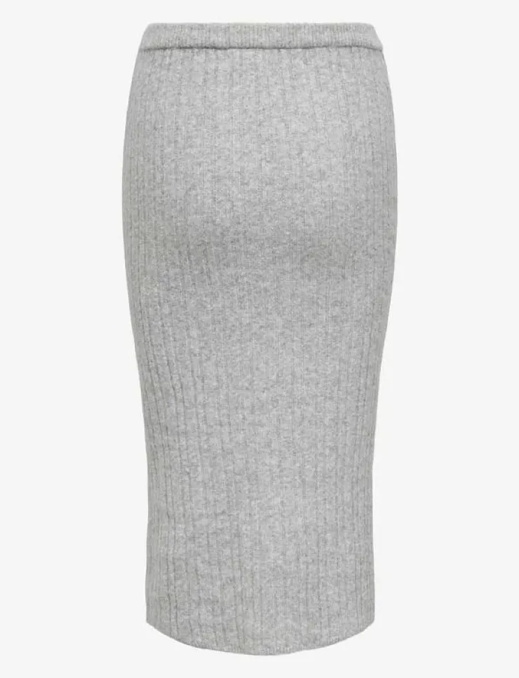 ONLY ONLJEANETT LIFE MIDI RIB SKIRT CC KNT - Midi kjolar|Kvinnor Kjolar