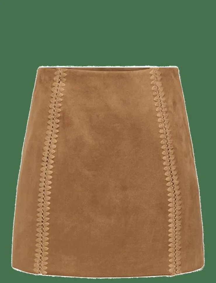 ONLY ONLJOLINE FAUX SUEDE SKIRT OTW - Korta kjolar|Kvinnor Kjolar