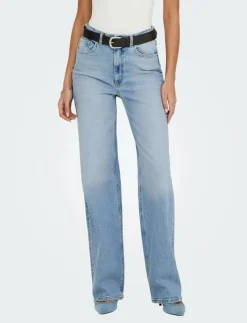 ONLY ONLJUICY HW WIDE LEG DNM REA365 NOOS - Vida byxor|Kvinnor Denimkläder|Jeans
