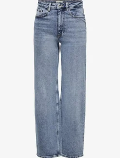 ONLY ONLJUICY HW WIDE LEG DNM REA365 NOOS - Vida byxor|Kvinnor Denimkläder|Jeans