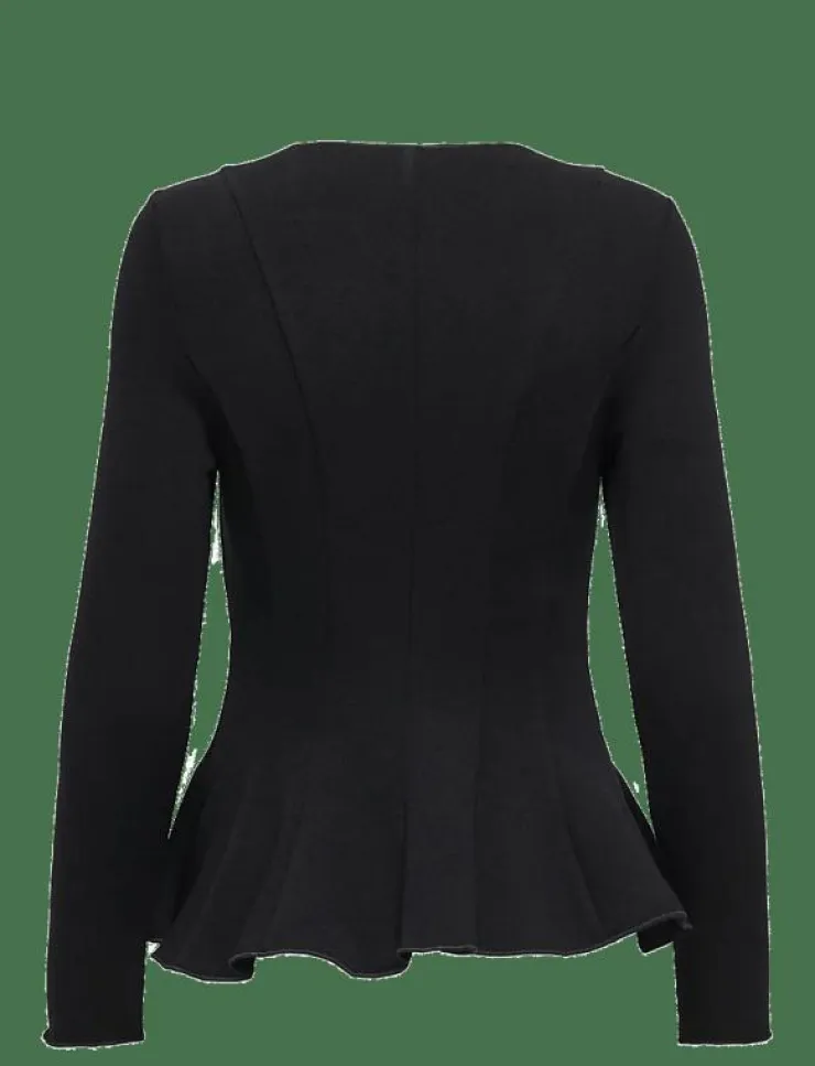 Kvinnor ONLY T-Shirts & Toppar|ONLKENYA L/S PEPLUM TOP JRS - Långärmade toppar