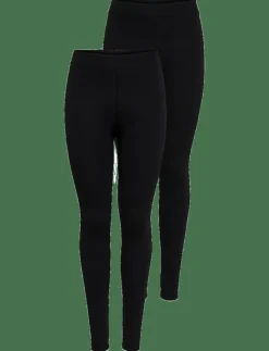 ONLY ONLLIVE LOVE NEW LEGGING 2PACK NOOS - Leggings & Tights|Kvinnor Strumpbyxor|Leggings & Tights