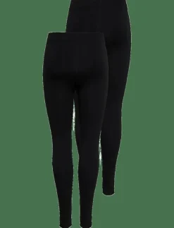 ONLY ONLLIVE LOVE NEW LEGGING 2PACK NOOS - Leggings & Tights|Kvinnor Strumpbyxor|Leggings & Tights