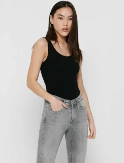 ONLY ONLLIVE LOVE S/L TANK TOP NOOS - Linnen|Kvinnor Kläder