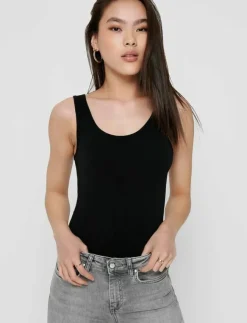 ONLY ONLLIVE LOVE S/L TANK TOP NOOS - Linnen|Kvinnor Kläder