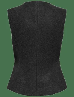 Kvinnor ONLY Kavajer|ONLMAIKA ASYM FIT WAISTCOAT PNT OX - Kavajer