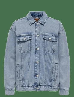 ONLY ONLOCEAN L/S OVERSIZE JKT DNM NOOS - Jeansjackor|Kvinnor Denimkläder|Jackor & Kappor