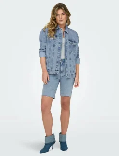 ONLY ONLOCEAN L/S OVERSIZE JKT DNM NOOS - Jeansjackor|Kvinnor Denimkläder|Jackor & Kappor