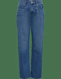 Kvinnor ONLY Jeans|ONLROBBIE HW STRAIGHT DNM PIM ESP - Straight jeans