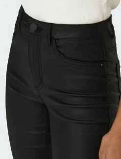 Kvinnor ONLY Byxor|ONLROYAL LIFE HW SK ROCK COATED PIM NOOS - Skinnbyxor