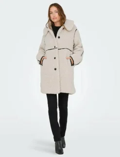 Kvinnor ONLY Jackor & Kappor|ONLRUBI SHEARLING COAT CS OTW - Kappor