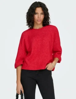 ONLY ONLSIMONI 3/4 PULLOVER KNT NOOS - Stickat|Kvinnor Kläder