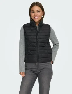 ONLY ONLTAHIA LW QUILTED WAISTCOAT OTW NOOS - Quiltade västar|Kvinnor Västar