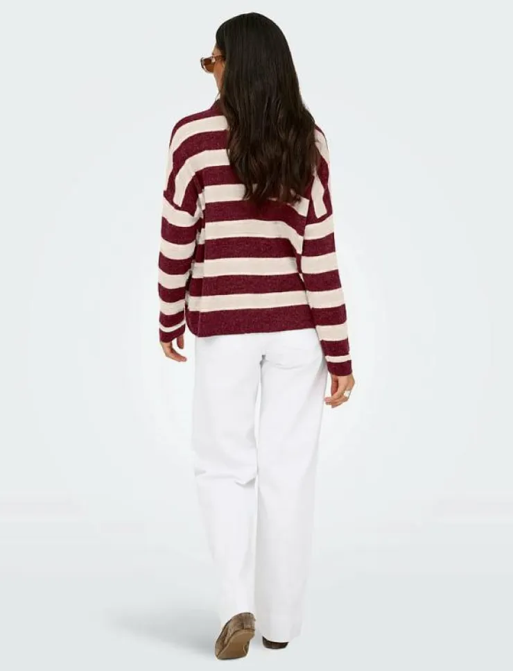 ONLY ONLTALIO LS POLO NECK BF KNT - Stickat|Kvinnor Kläder|Stickat