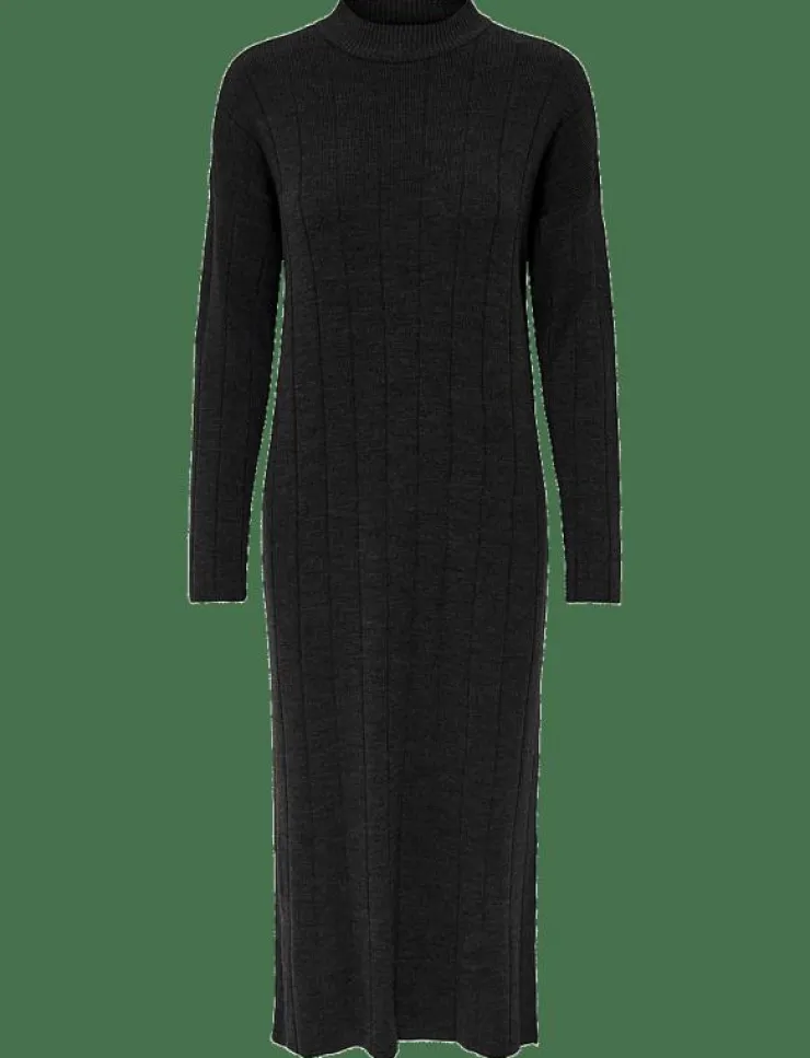 ONLY ONLTESS LS HIGHNECK MIDI DRESS KNT - Midiklänningar|Kvinnor Klänningar