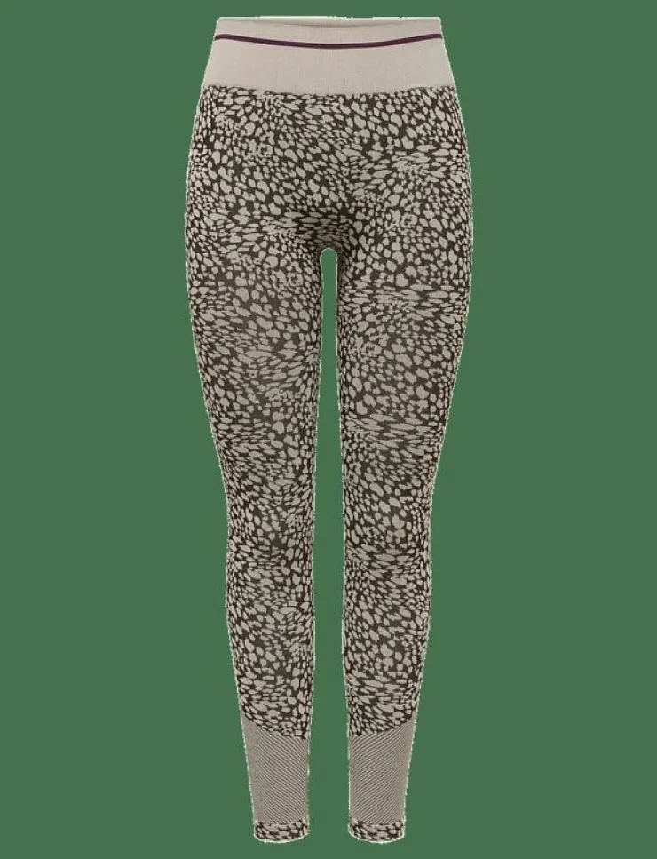 Kvinnor Only Play Tights|ONPAJESSA HW SEAM TIGHTS - Seamless tights
