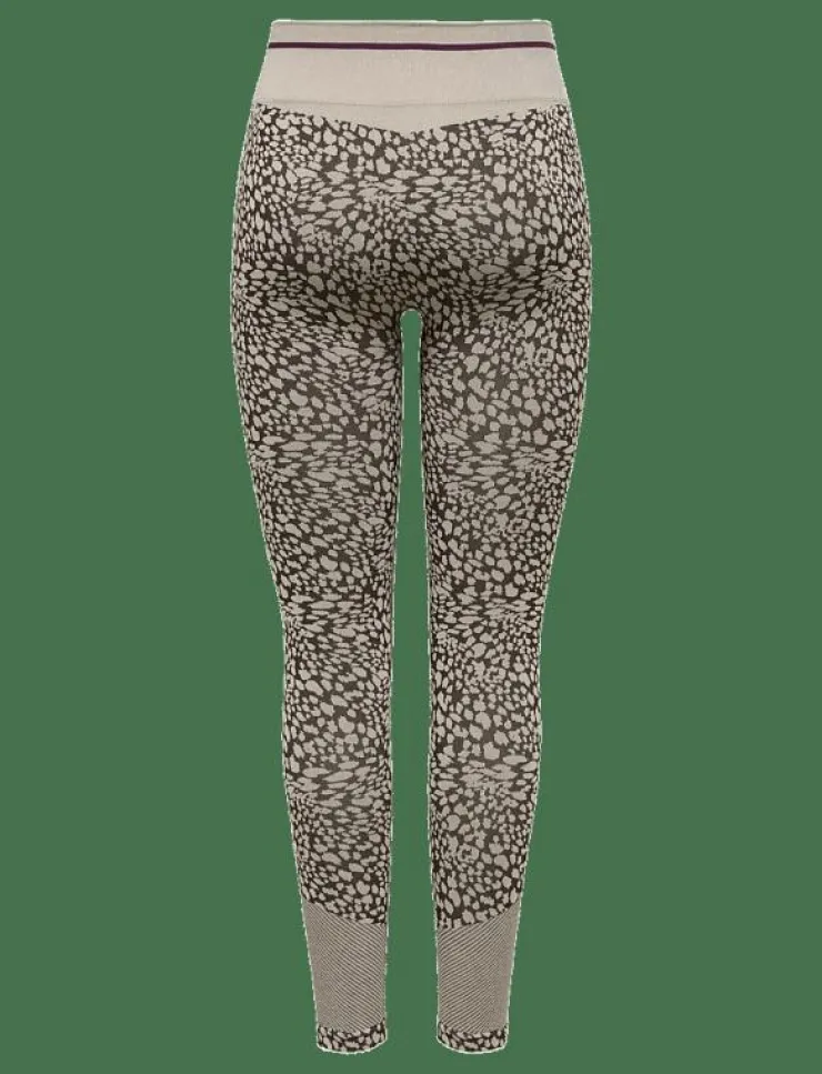 Kvinnor Only Play Tights|ONPAJESSA HW SEAM TIGHTS - Seamless tights